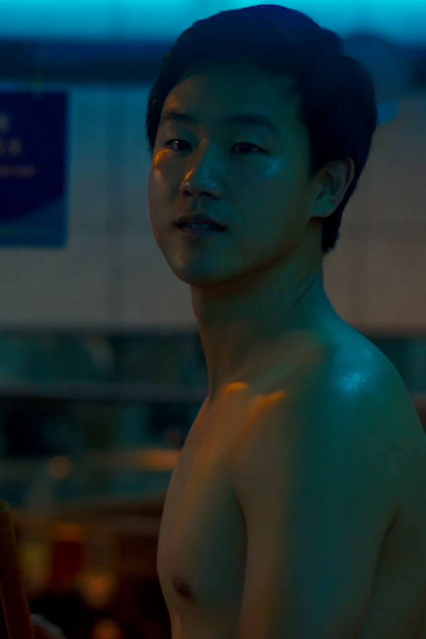 Actor Joe Seo as David in  Andrew Ahn's Spa Night