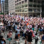 Marchers on 5th Ave and 41st St - Photo: Dave Johnson